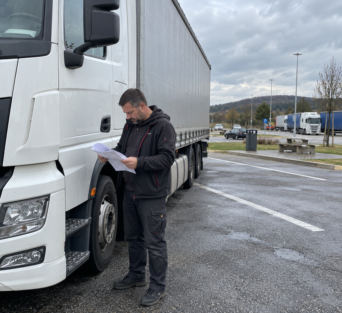 Europees wegtransport begint met een goed routeplan
