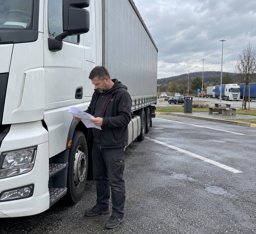 Europees wegtransport begint met een goed routeplan
