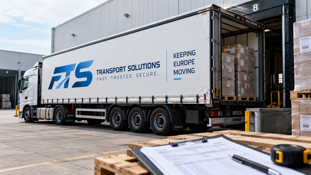 Voorbereiding van Europees wegtransport